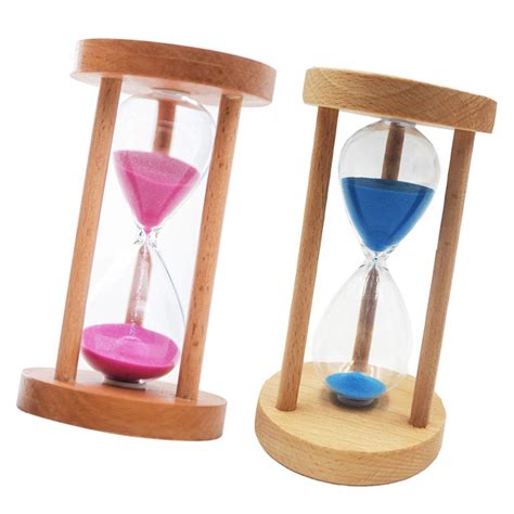 101530 Min Wooden Frame Sandglass Sand Glass Hourglass Timer Clock