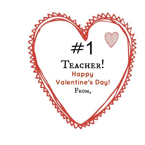 Simple Teacher Valentines This Grateful Mama