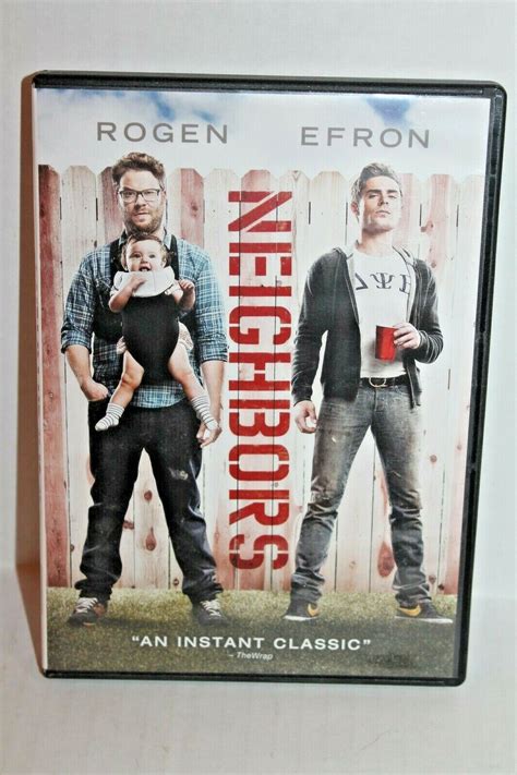 Neighbors Dvd 2014 Movie Comedy Starring Seth Rogen And Zac Efron