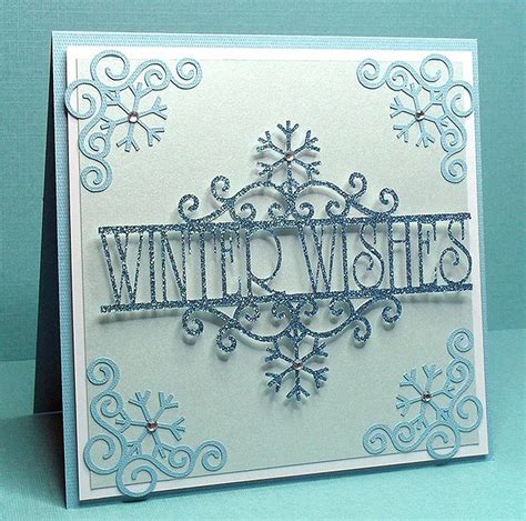 Winter Bendy Card And Christmas Corners