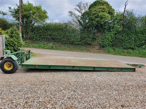 Used Gt Bunning Low Loader Trailer For Sale At Lbg Machinery Ltd
