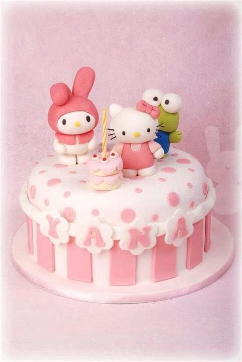 Sanrio Cake From The Bunny Baker Hello Kitty Birthday Cake Hello