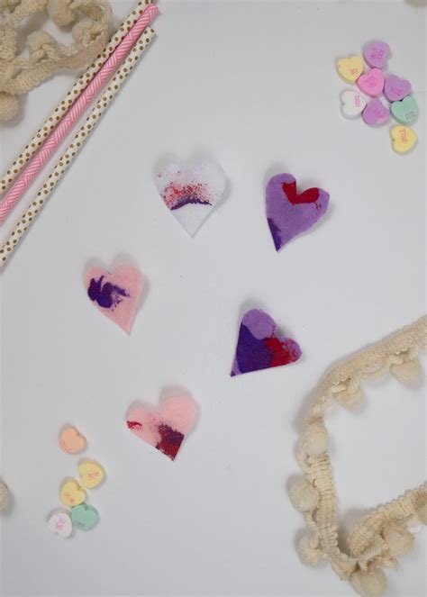 Diy Valentines Day Heart Pins To Make With Your Toddler Homemade