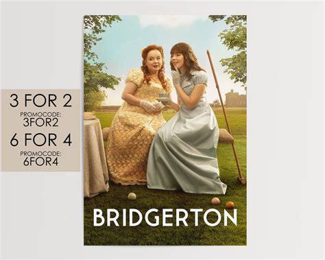 Bridgerton Poster Tv Movie Poster Art Film Print T B005 Etsy