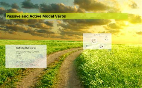 The injured man couldn't walk and had to passive voice. Active and Passive voice Modal Verbs by Gabriel Bonalume ...