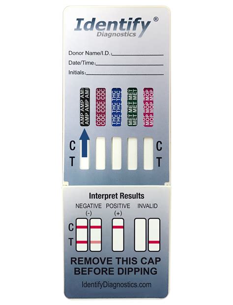 Here are the next steps once the donor returns the cup to you. Amphetamine Adderall Drug Test Cups and Dips by Identify ...