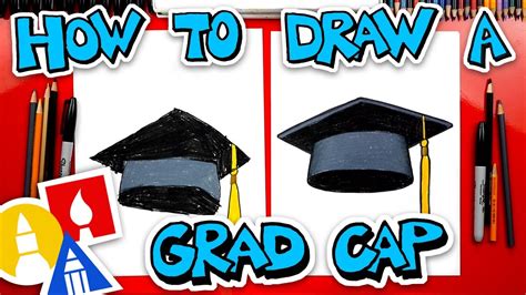 How To Draw A Graduation Cap Youtube
