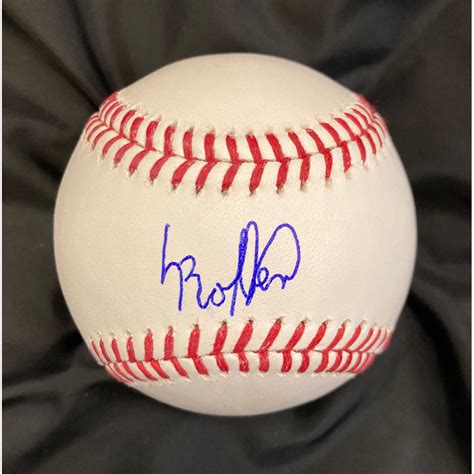 Maybe you would like to learn more about one of these? Luis Robert Autographed Baseball | White Sox Auctions