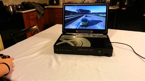 Xbox 360 Laptop Portable Custom For Sale Youtube