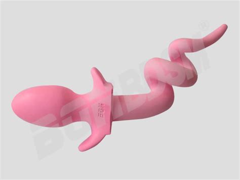 Pig Tail Butt Plug For Bdsm Piggy Play Premium Pink Silicone Etsy Uk