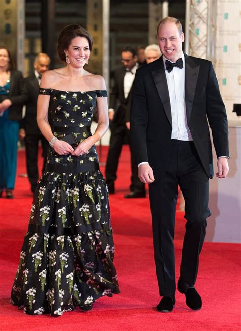 Kate Middleton And Prince William At The 2017 Baftas Popsugar Celebrity