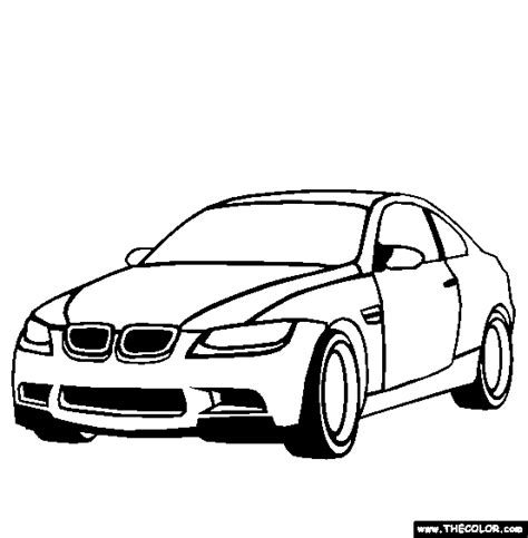 The main focus of critics has been, without a doubt, on the exterior design, which has caused a the java green bmw individual color first appeared in 2011… BMW M3 Coloring Page | Free BMW M3 Online Coloring | Cars ...
