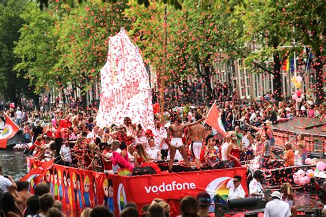 Gay Pride Amsterdam Netherlands Prinsengracht Can Flickr