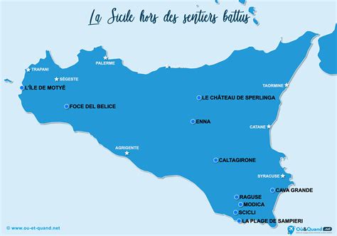 Sicile Carte Info Voyage Carte Plan