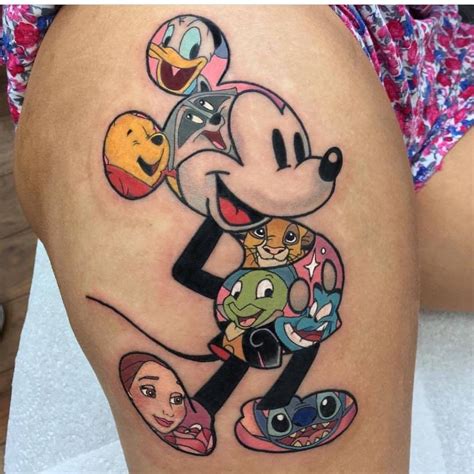 Mickey Tattoo Disney Tattoos Mickey Mouse Tattoos Tribal Tattoos