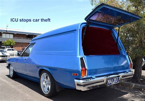 Holden Hq Panel Van In Cyan Blue I Had One Exactly Like This