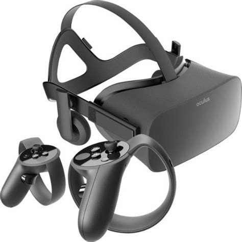 Oculus Rift Virtual Reality Headset And Touch Wireless Controllers