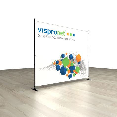 Portable 8ft Backdrop Stand For Photography Vispronet