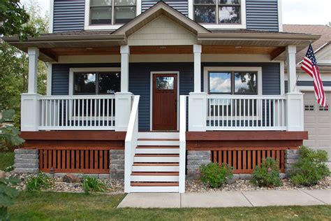 Porch Steel Railing Simple Designs For Front Porch Exterior Wood