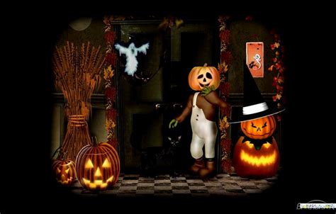 Halloween Animated with Sound Wallpapers - WallpaperSafari