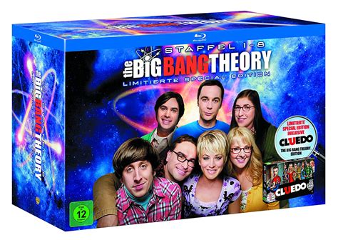 The Big Bang Theory Staffel 1 Bis 8 Inkl Cluedo Exklusiv Bei Amazon