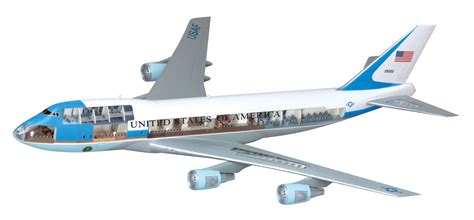 Buy Boeing 747 Air Force One Project Cutaway With Interior Detail