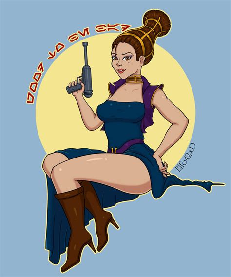 Padme Pinup I By Elfo42xd On Deviantart