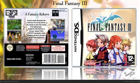 Final Fantasy Iii Nintendo Ds Box Art Cover By Hawpoka