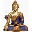Lapis Healing Buddha Inlay Statue