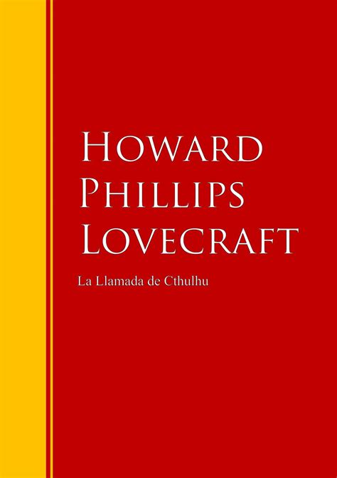 La Llamada De Cthulhu Howard Phillips Lovecraft