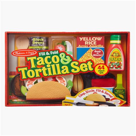 Melissa And Doug Fill And Fold Taco And Tortilla Set The Toys Boutique