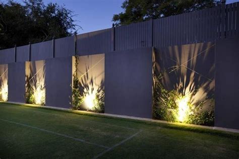 marvelous fence lighting ideas      wow page