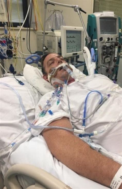 Spex nurse makes client spray a load of cum. Sydney nurse on life support after sick patient coughs on him