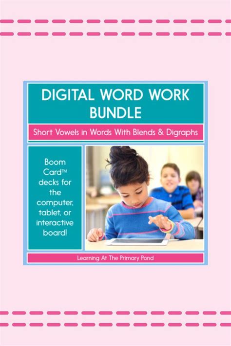 Short Vowel Words With Blends And Digraphs Boom Phonics Activities