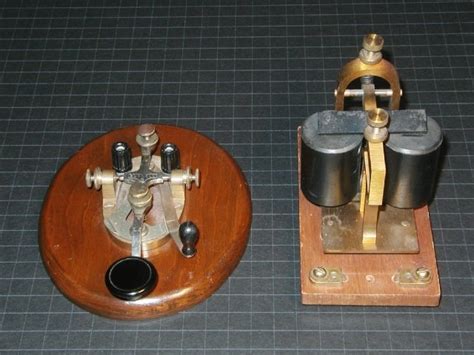 Jh Bunnell Telegraph Sounder And Key 21419974
