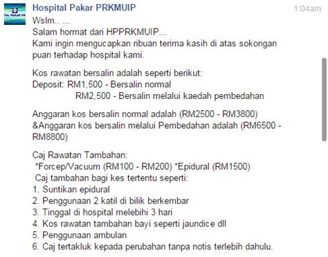 4 257 tykkäystä · 10 puhuu tästä · 3 763 oli täällä. Hamudi & Me: Kos Bersalin di Hosp Al-Farabi Kuantan (Pakej ...
