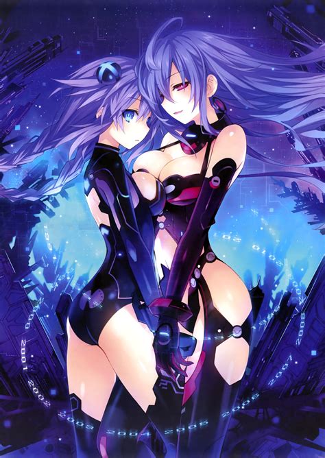 Wallpaper Anime Girls Artwork Yuri Hyperdimension Neptunia The Best Porn Website