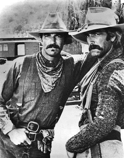 Handsome Tom Selleck And Sam Elliott Playing Cowboys In A Tv Movie Sam