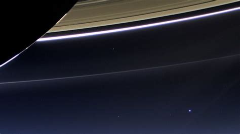 Cassini Probe Takes Image Of Earth From Saturn Orbit Bbc News