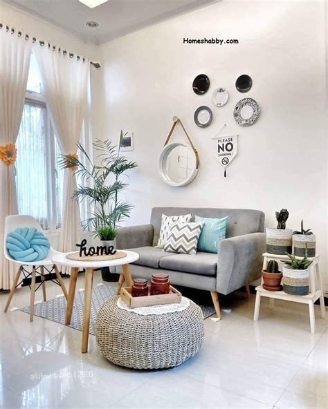 gambar interior ruang tamu minimalis populer homeshabbycom design