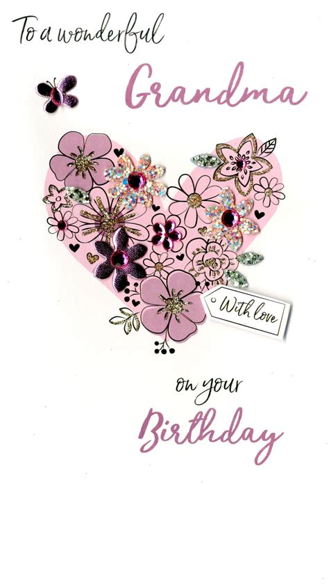 A Diy Birthday Card For My Grandma Rdrawing Special Grandma Happy Birthday Strawberries And