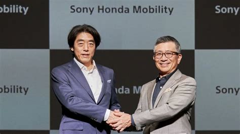 Honda Sony Join Up To Form Ev And Mobility Company