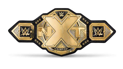 Photosrenders Of The New Nxt Championship Belts From