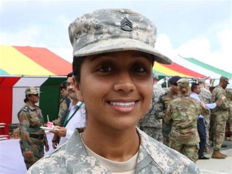Indian American Woman Soldier Bridges The Gap Between Us And Indian