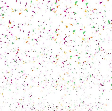 Abstract Colorful Confetti Background Isolated On The White 245624