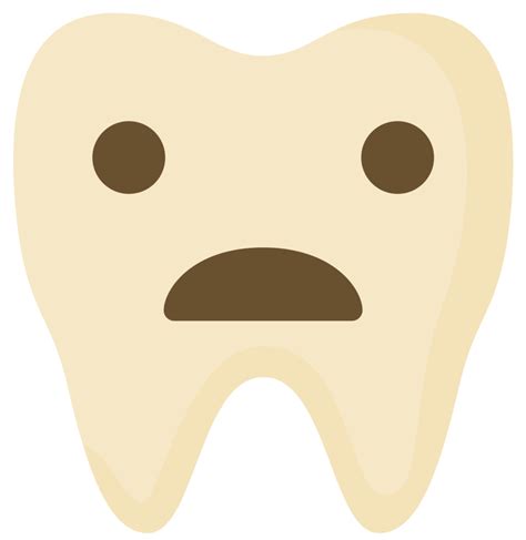Emoji Tooth Sad 1202862 Png