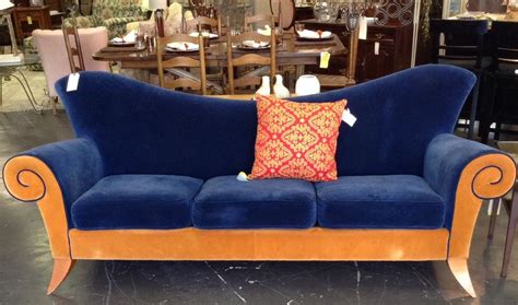 Contemporary Sofa Urbana Furniture Alexandria Collection Bluegold