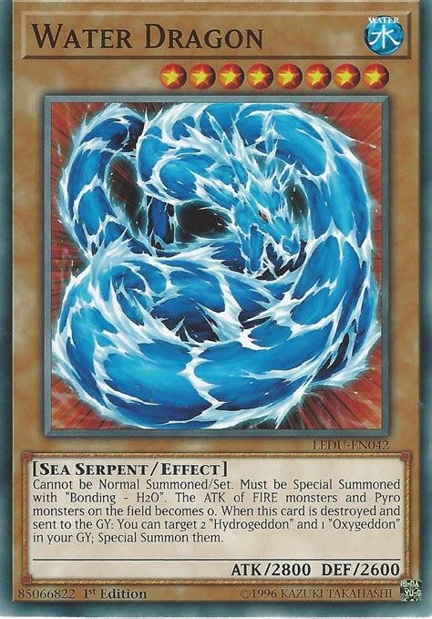 A list of generic cards takes a long, long time to make. Pin by Jason Edward Young on Yugioh cards | Water dragon, Yugioh, Yugioh cards