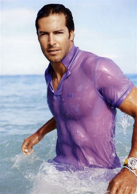 Brazilian Model Beto Malfacini 2 In His Wet Lavender Shirt Beto Malfacini Brazilian