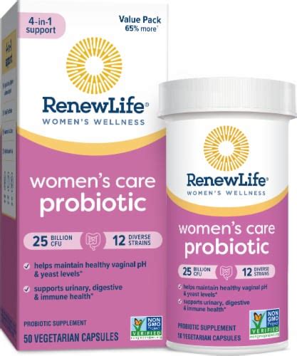 Renew Life Womens Care Ultimate Flora Probiotic 25 Billion Live